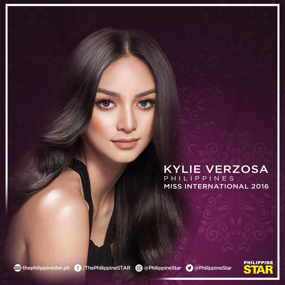 PhilippineStar's tweet photo. BREAKING: Philippines' Kylie Versoza wins #MissInternational2016. Congratulations! https://t.co/9gNXoy36gx