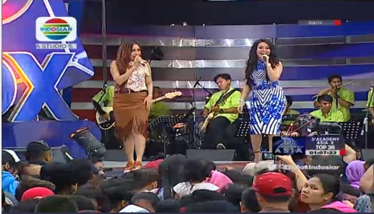 Indosiar's tweet photo. Sekarang ada @ikif_DAcademy88  dan Lilis Bintang Pantura nih yang keren-keren banget penampilanya. #DBoxIndosiar https://t.co/MfrJHtONzD