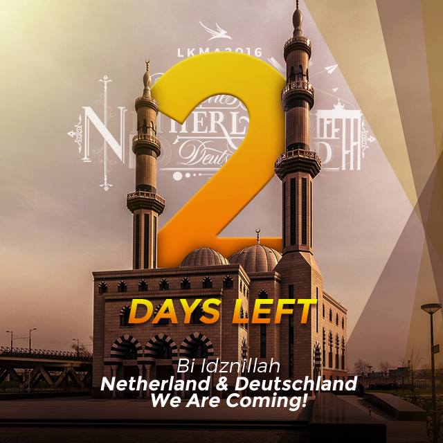 LKMA2016's tweet photo. Allahuakbar!!! 2 Hari lagi saudara-saudara.. 
#LKMA2016 #gaksabar #pengenbanget #biidznillah #InshaaAllah https://t.co/f4xBEmW182