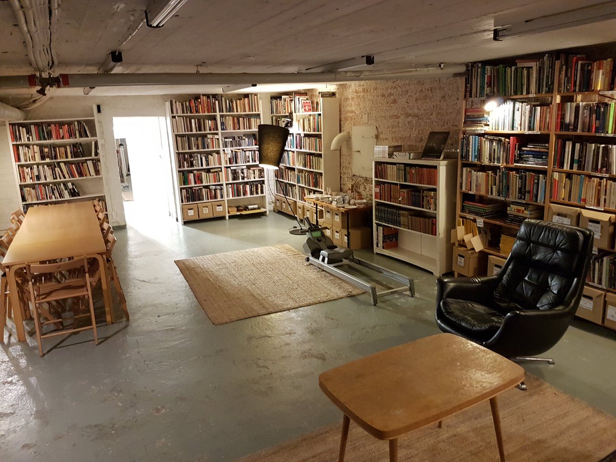 erlendloe's tweet photo. For the record: Arkadia International Bookshop in Helsinki is one of the finest 2nd hand bookshops I have ever seen. https://t.co/Gr1M1D8KJc