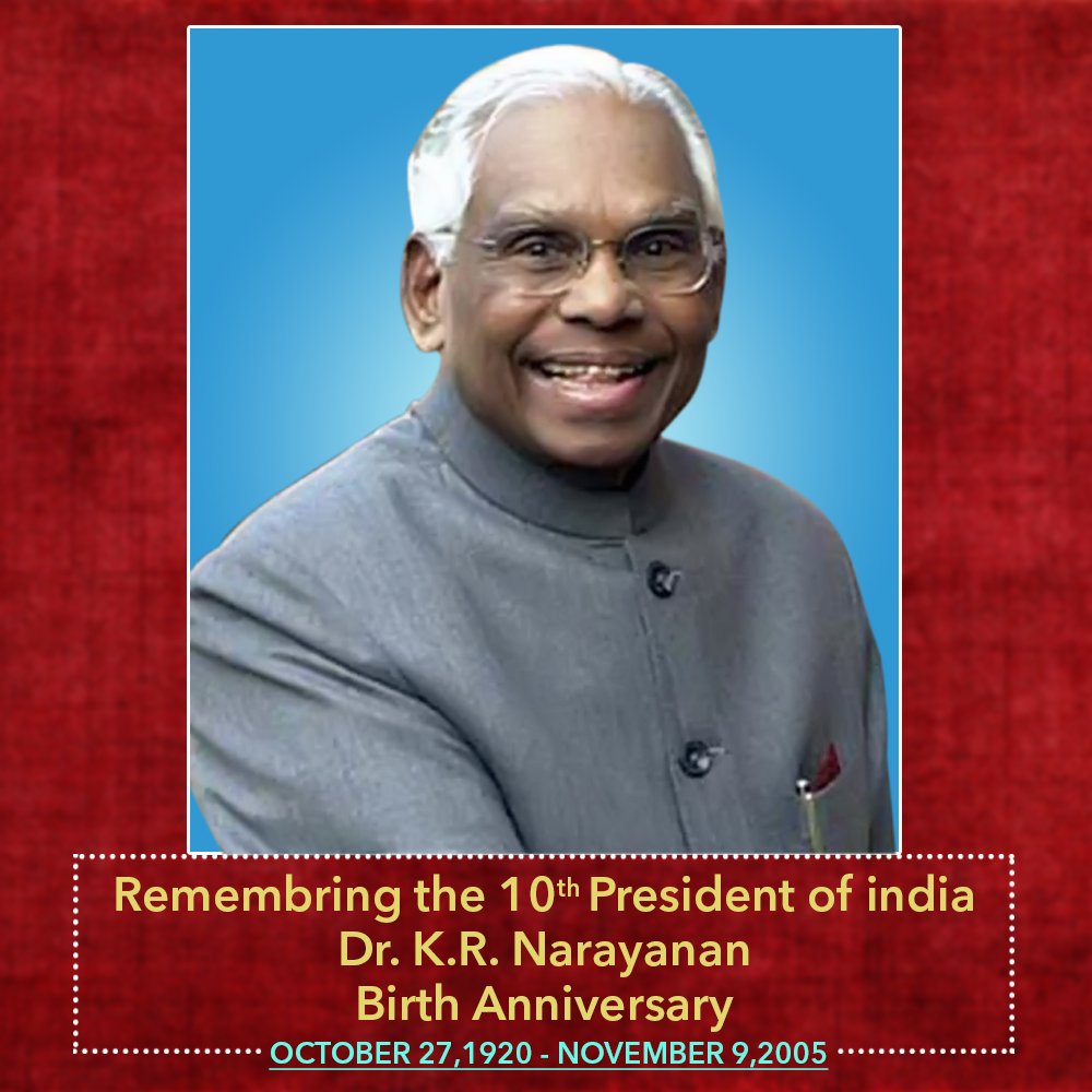 INCUttarPradesh's tweet photo. Paying our tributes to Former Indian President, Shri K.R. Narayanan. https://t.co/VUQicwlPvO