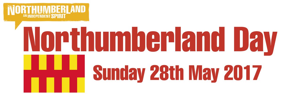 VisitNlandbiz's tweet photo. It's official! Our first Northumberland Day will be on 28th May 2017. Download the logos and branding to use at https://t.co/mBV66gawyl https://t.co/E5pQwD3Etr