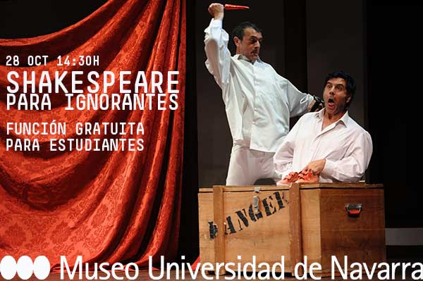 cmmendaur's tweet photo. IGNORANTES:
Mañana, la Cafetería del Museo servirá Menú Express, pinchos, miniaturas dulces, cafés e infusiones... y, además, SHAKESPEARE https://t.co/BpNbgW60ds
