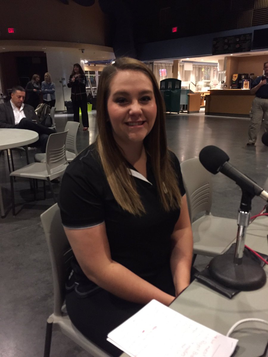 MorningNorth's tweet photo. @cambriancollege we have Rhaili the student council prez in the hot seat https://t.co/zZ6bWDXPrk