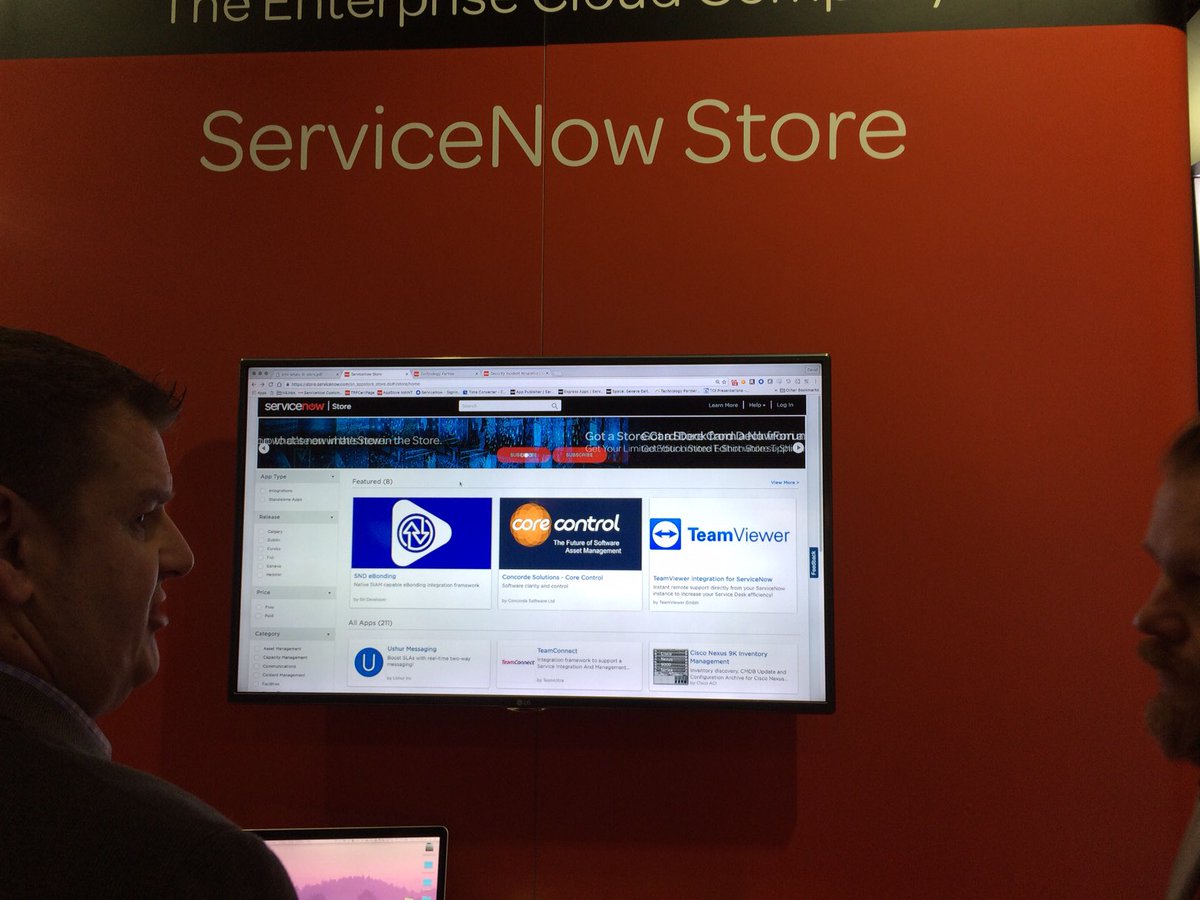 ConcordeSoltns's tweet photo. Concorde's Core Control SAM platform front and centre on the ServiceNow booth at the  #nowforum https://t.co/s98pdY4EZN