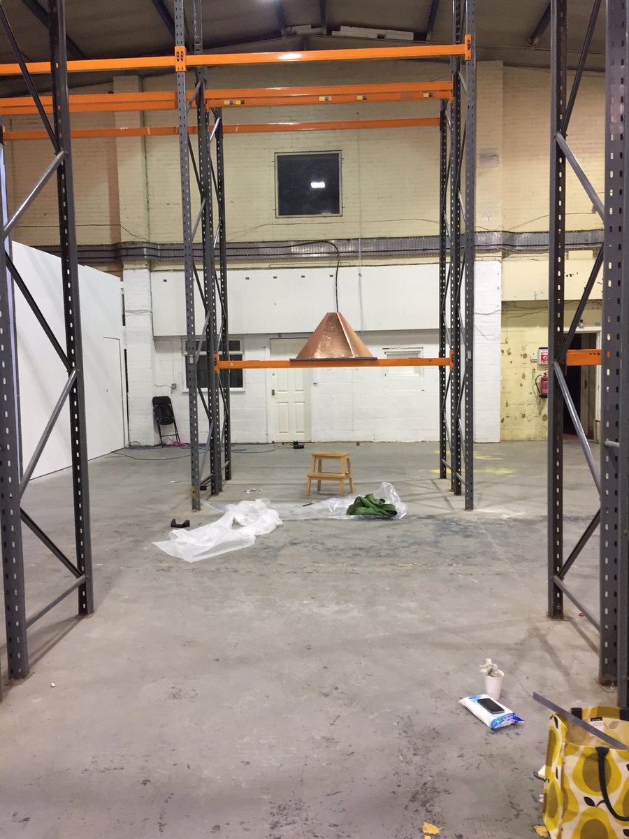 samingleson's tweet photo. Helping jo @ClementsJo set up her awesome virtual reality show @CausticCoastal private view tonight from 6pm https://t.co/7rGKwzRh2y