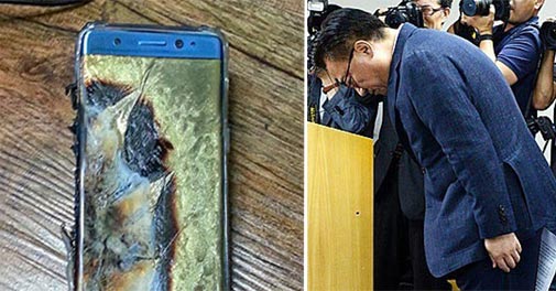 business_today's tweet photo. #Note7fiasco hits Samsung hard, profits drop by 30 per cent
https://t.co/uwY8Q4icgN https://t.co/S2yG24w3eA
