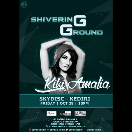 Don't miss it.. SHIVERING GROUND present:
-- FDJ KIKI AMALIA --