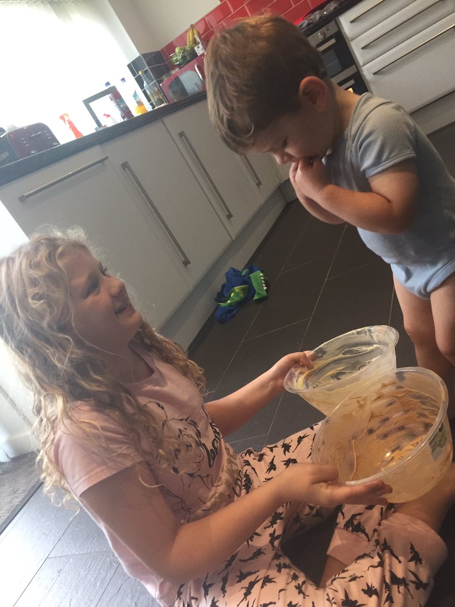 CiaraMcmillan's tweet photo. Best part of making a cake is licking the bowl! @BritishBakeOff #laceyskitchen @PaulMacca76 https://t.co/aQWSJedy4S