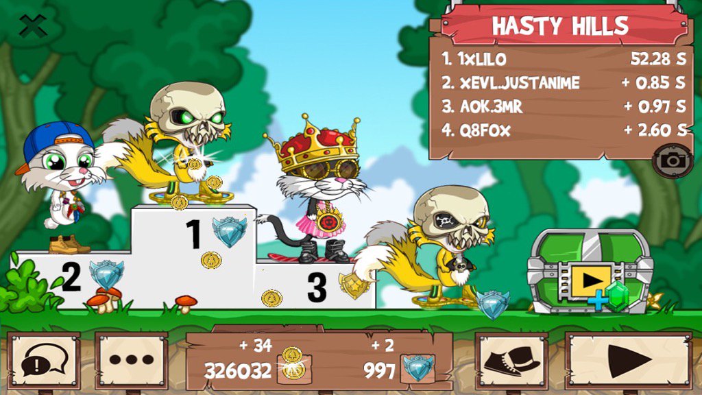 Mrs_Never0Wrong's tweet photo. I just beat a golden fox! #funrun2 #justanime #3MR #Q8FoX https://t.co/xW9bUyBBfX