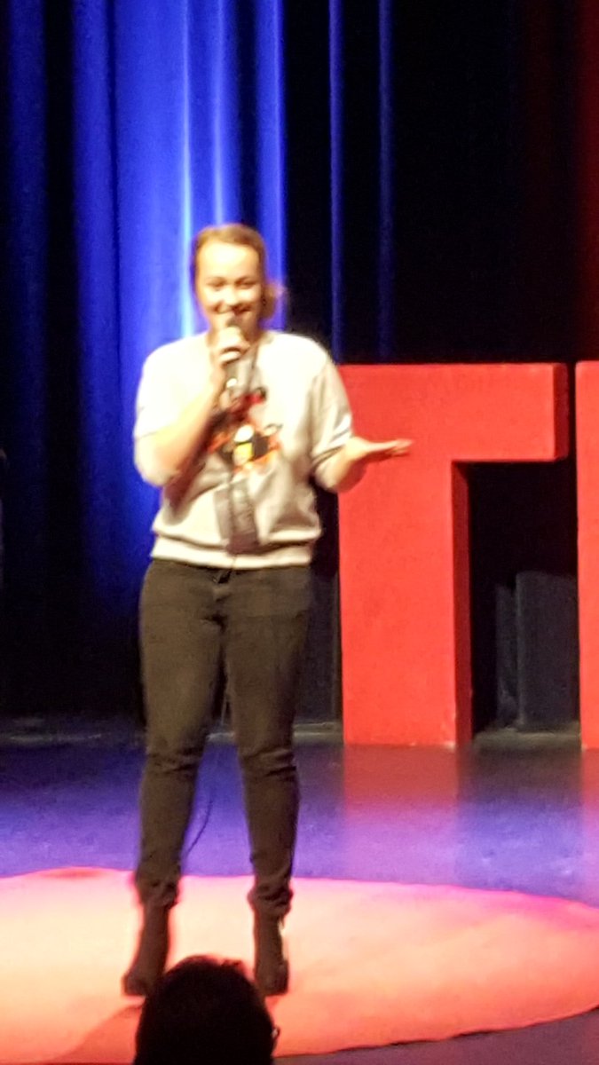 Lkatsman's tweet photo. Fantastisch lolaatje Brouwer #tedxede https://t.co/xpbAFLGZ6O