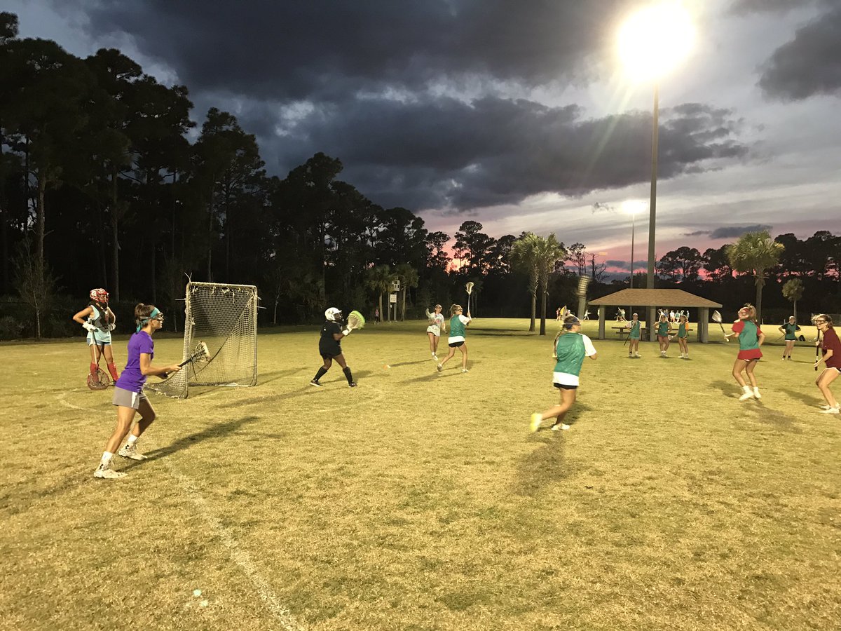 Nothing beats October lax practices in Florida! #SBL
