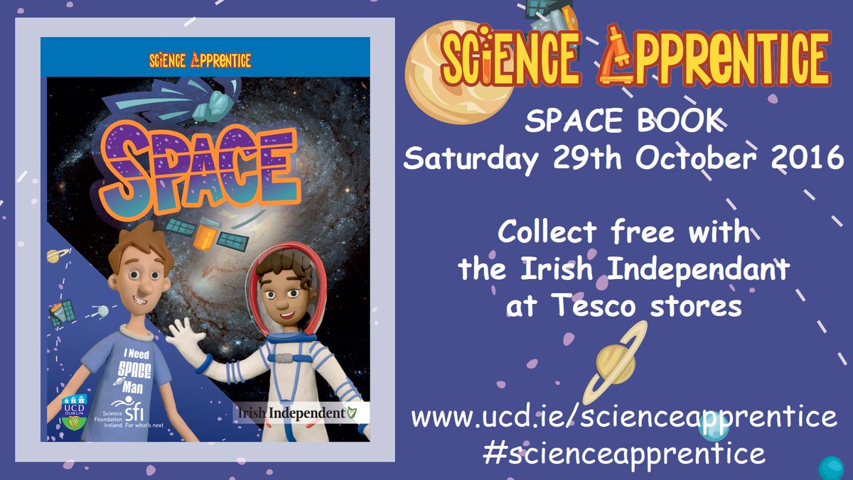 UCDPublicEngage's tweet photo. Thanks @shanedbergin @KeelinShanley @TodaySOR for highlighting #scienceapprentice book series from @ucddublin @scienceirel available 29/10 https://t.co/FclZOdWCW7