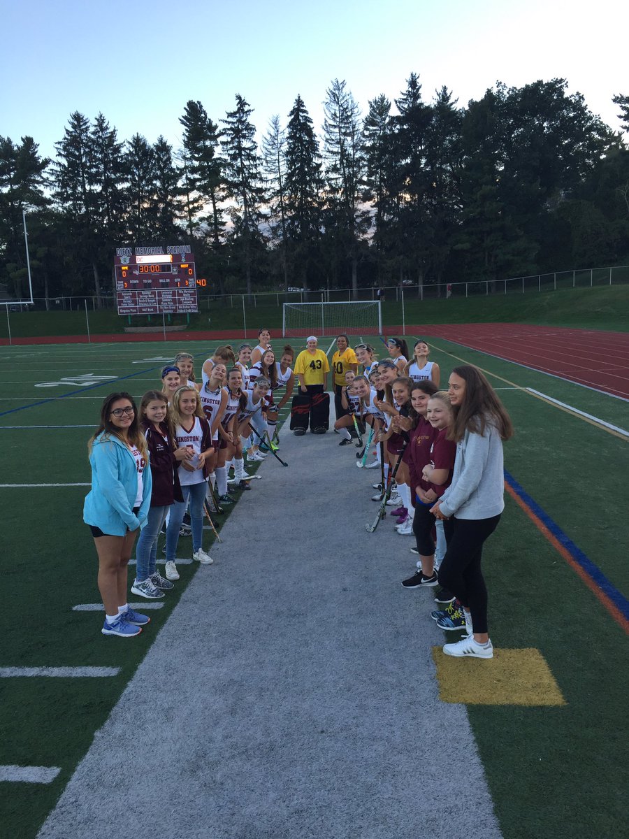 kingston_fh's tweet photo. Modified team came to show varsity support! https://t.co/waXL1JE9wt