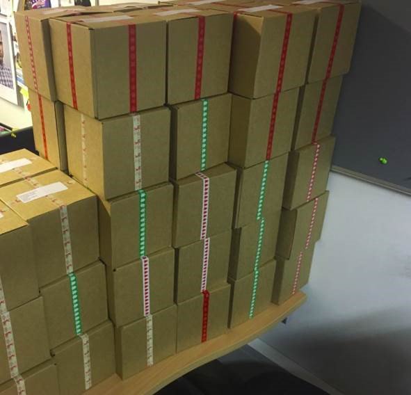 SandownEvents's tweet photo. If you booked one of our shared #christmasparty nights then you will be receiving one of these in the post any day now... #santasurprise https://t.co/aXgRz0PSDc