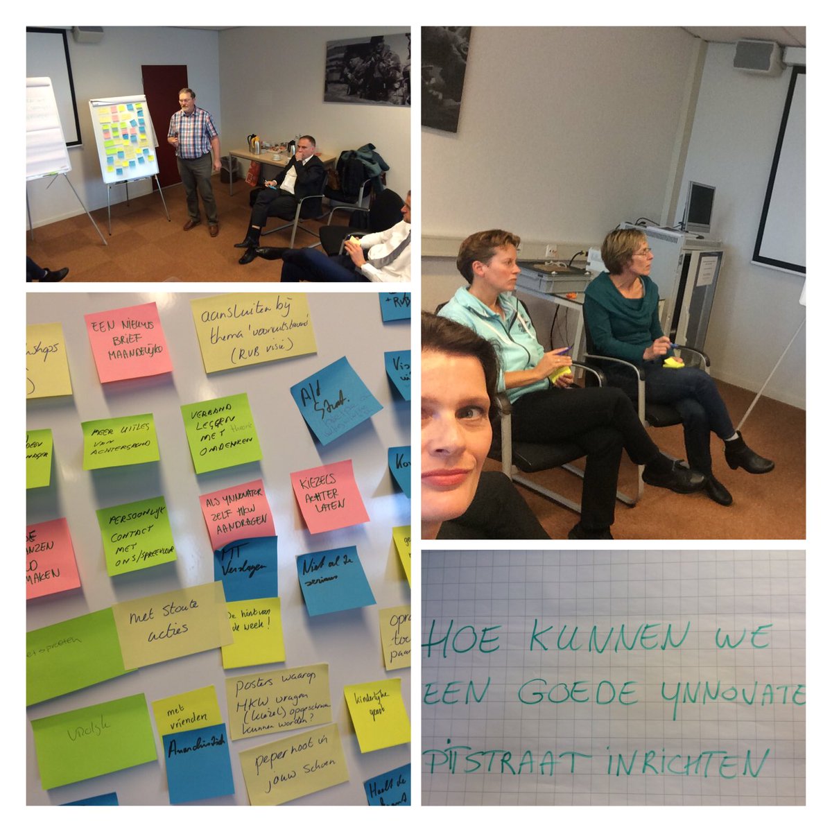suzanvdweij's tweet photo. Innovators hebben zelf ook wel eens een Hoe-vraag. Over werving van opdrachten... #innovatief @ynnovate @RijksvastgoedNL https://t.co/THYcuDJEpd