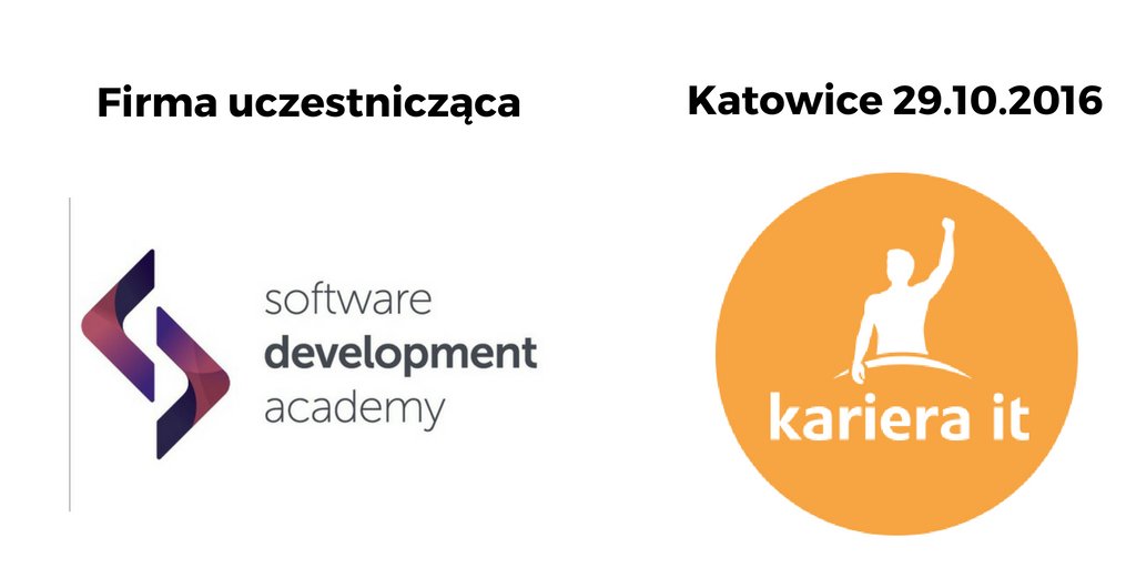 kariera_IT's tweet image. Poznaj jakie kursy programowania może zaproponować Ci #SoftwareDevelopmentAcademy w najbliższą sobotę w #Katowice! bit.ly/2dZ9ery