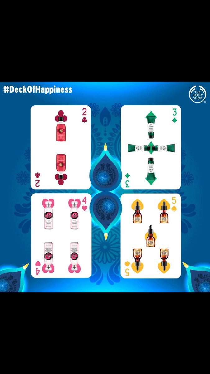 sequeiramarina's tweet photo. @TheBodyShopIND #DeckOfHappiness #TheBodyShopIndia ❤❤❤ https://t.co/nOAimnnV8B
