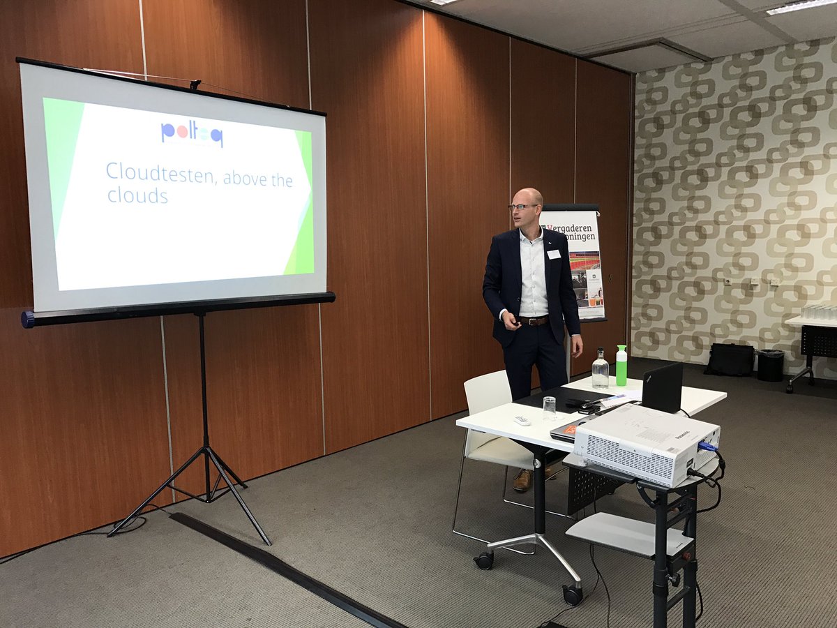 Edzard71's tweet photo. Interessante presentatie over #cloudtesten op #nnot door @polteq collega Jako Datena https://t.co/MqGZt84hkg