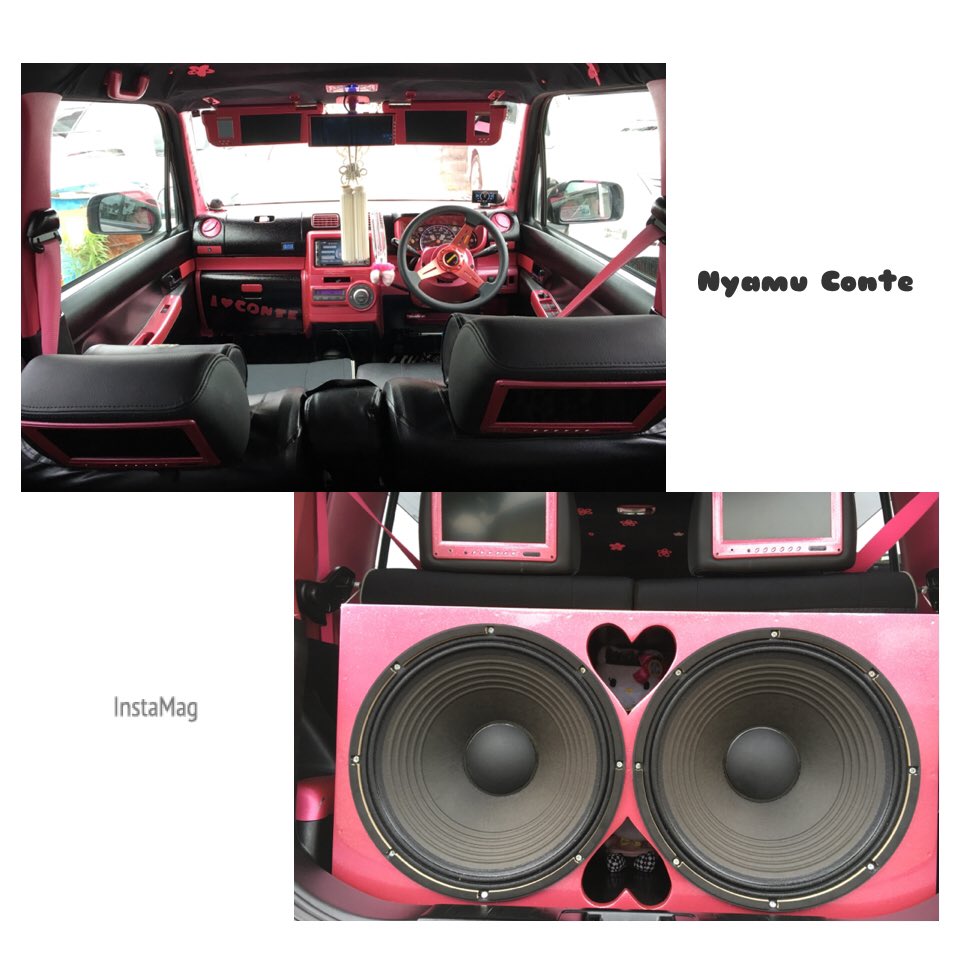 Nyam575s1jz_nao's tweet photo. #人と被るのがいやでできた車

♡ALLDIY♡
★塗装全部ラメ入り
★シ���トベルトDIY
★外向きDIY
★シフトノブ変更
★キャンバー前14℃後13℃
★ミミ折のみ、
   ホイール前7.5J後8J

最近被ることあって
萎え気味だけどねw https://t.co/UveJhzVxEc