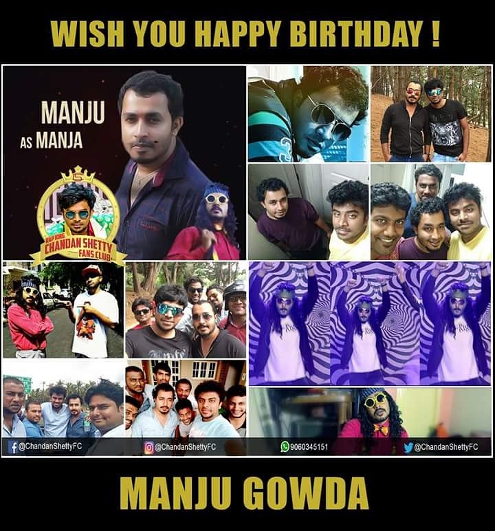 #Happy_BirthDay 💜 Manju Gowda
