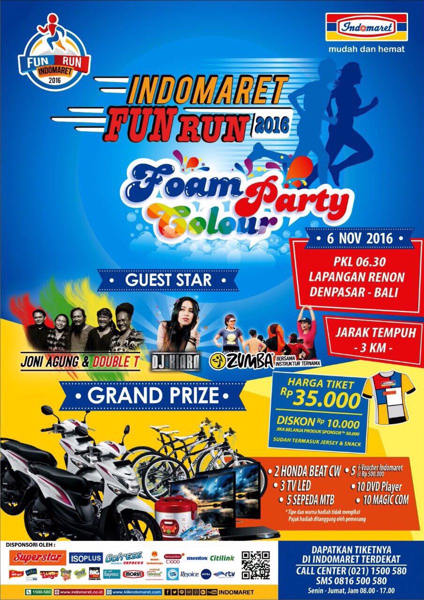 BALI RUN COLOR PARTY tweet media