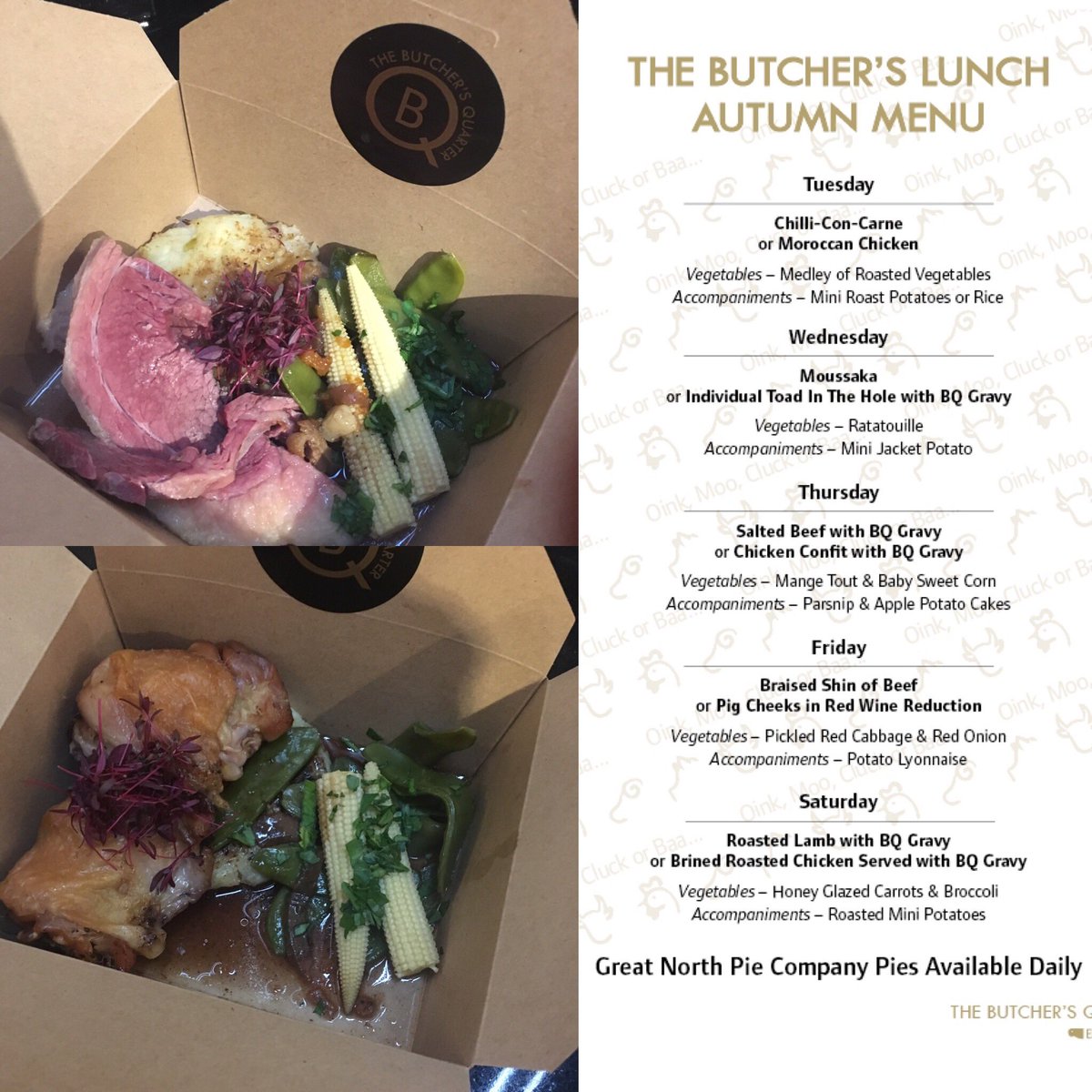butchersquarter's tweet photo. #BQLunch #SaltBeef #ChickenConfit #GetItWhileItsHot #WhenItsGoneItsGone https://t.co/YIRm4hbk1l