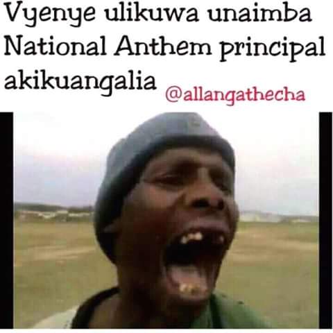 sandratrudy's tweet photo. ๐๐๐๐ #TbT Principal alikuwa anaogopwa kama bom @SaintPizzy @anniethedj #kubambaradio @kubambaradio #OfficiallyIn https://t.co/AKU0Qls1pq