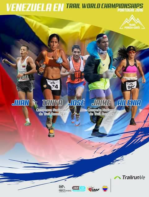 Yubelitze's tweet image. #29Oct Mundial de Trail Running en Geres-Portugal. Selección venezolana a darlo todo! 💪💪👏 👏 #TWChampionships2016 #Venezuela #trailrunning 🇻🇪