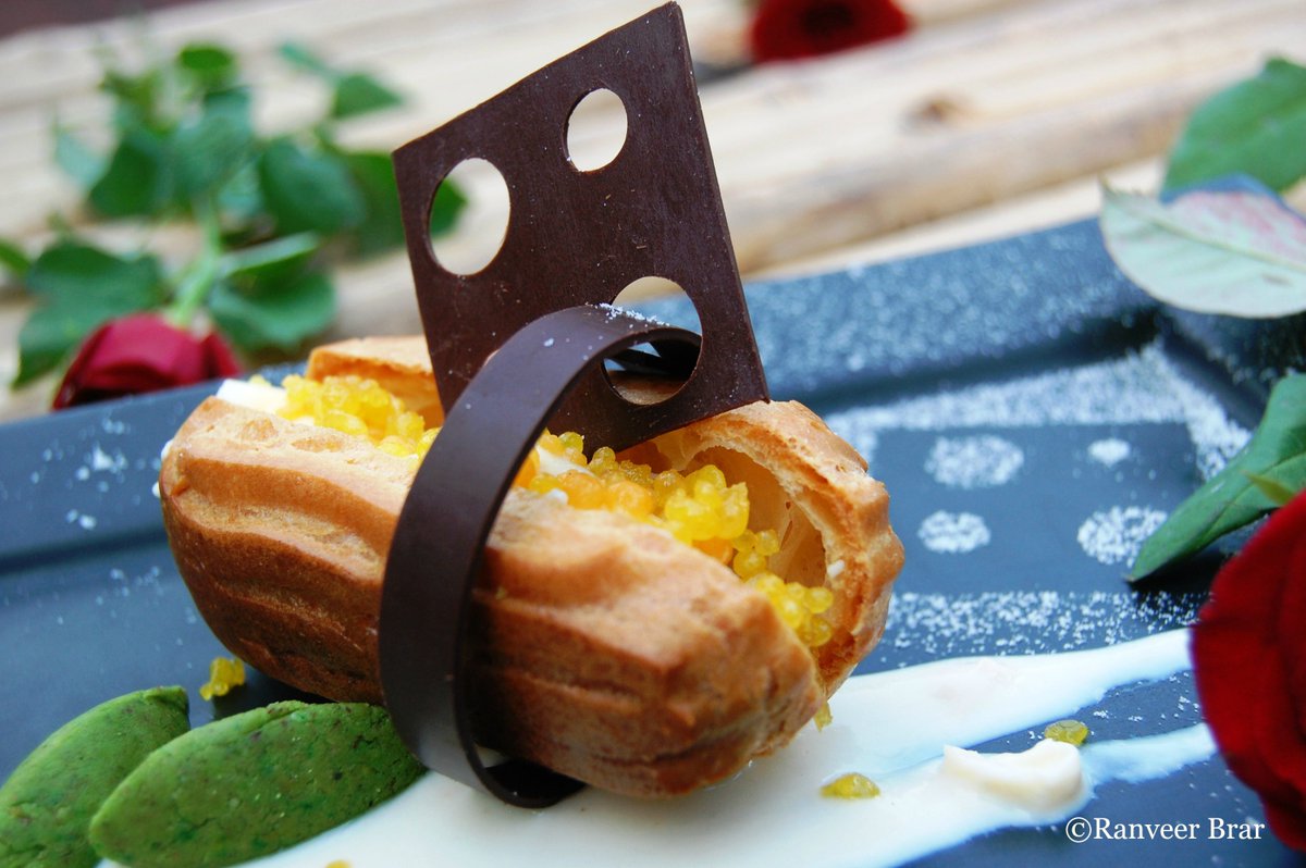 ranveerbrar's tweet photo. Boondi Eclairs won the poll across the board!! Recipe coming up shortly :) https://t.co/dPourelLGH
