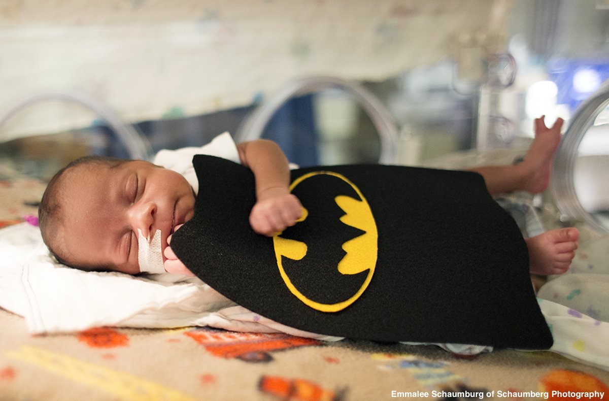 Nurses dress infants in Halloween costumes at neonatal intensive care unit at Saint Luke's Hospital in Kansas City. abcn.ws/2eT5Dfg