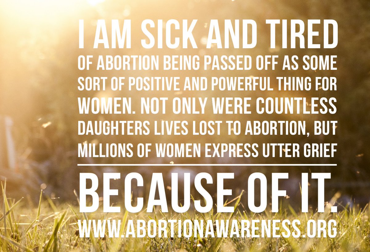 AbortionAware's tweet photo. #Women do not need #abortion 4 their dreams 2 come true or 2 B equal 2 #men! #WomenDeserveBetterThanAbortion
#AbortionHurtsWomen #BeStrong https://t.co/l69reCPnew
