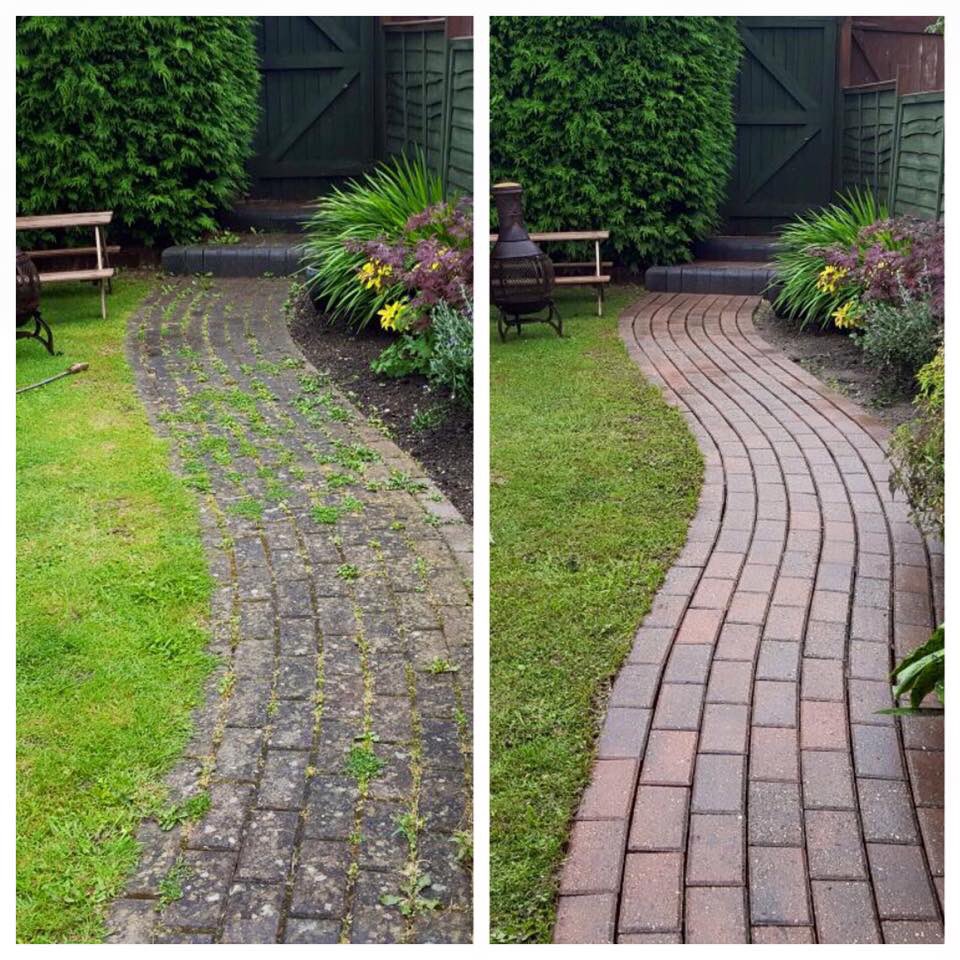PaveUK's tweet image. For your free quote call us on 0500011500. #paveclean #drivewayclean #patioclean #cleandrive #cleanpave
