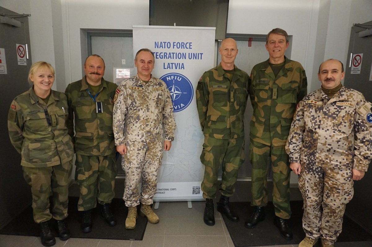 NFIU_Latvia's tweet photo. Norwegian Defense International Centre #NODEFIC representatives visits NFIU Latvia. https://t.co/5yIhG1yy9H