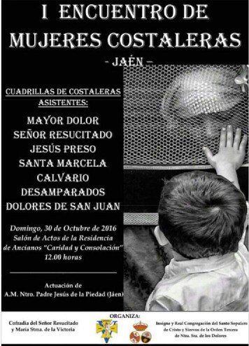 AmEstrellaJaen's tweet photo. El domingo, día 30 de Octubre, estaremos en el I Encuentro de Mujeres Costaleras de Jaén #Jaén #SuenaLaEstrella https://t.co/Mf5wn9Rdpb