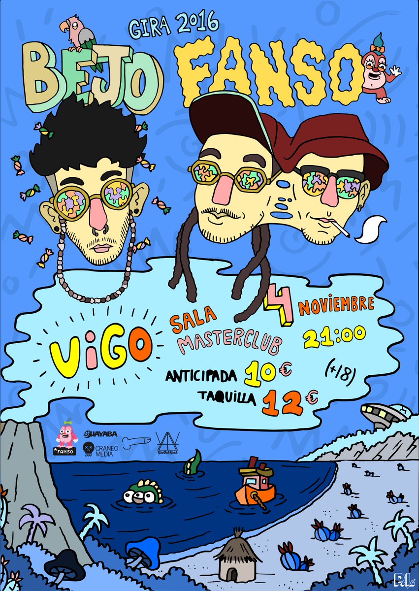 _guayaba_'s tweet photo. ¡VIGO! @CraneoMedia &amp; @LasserFanso X @Bejoflow 

Entradas: https://t.co/Aq7JZCsbqa https://t.co/mCVCXDzqG2