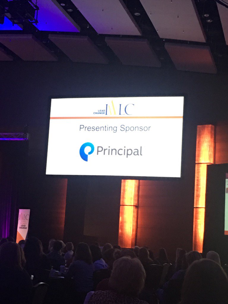 monjkir's tweet photo. Proud to be a Principal employee--Presenting Sponsor for IWLC ( Iowa Women's Leadership Conference) https://t.co/PsCZEBVhJC