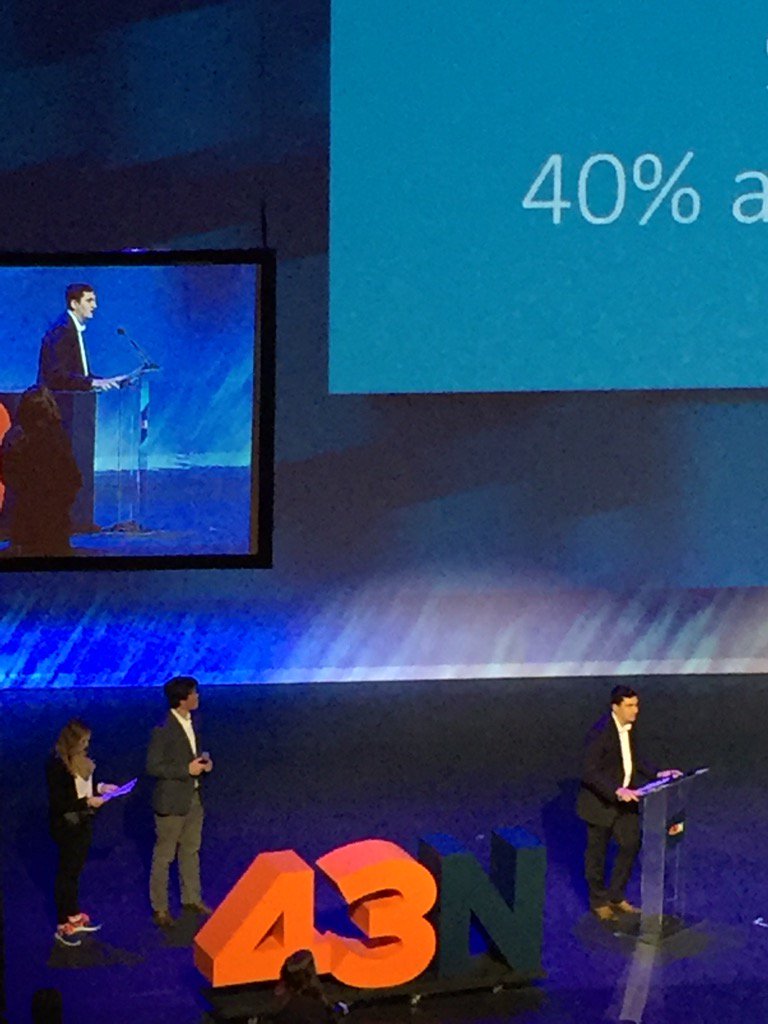 LancasterAOF's tweet photo. #WhereAreTheyNow JJ Pesany #AOF2016 grad making his pitch at @forty3north @LCSDSuper @LancasterCSD @NAFCareerAcads https://t.co/cIvDy0Wa3C
