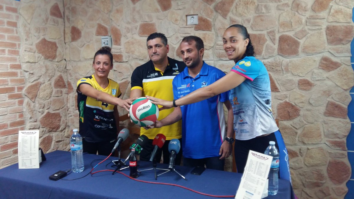 Este sábado nos vemos en el Ríos Tejera
El derbi del voleibol tinerfeño te espera a las 18:00 horas