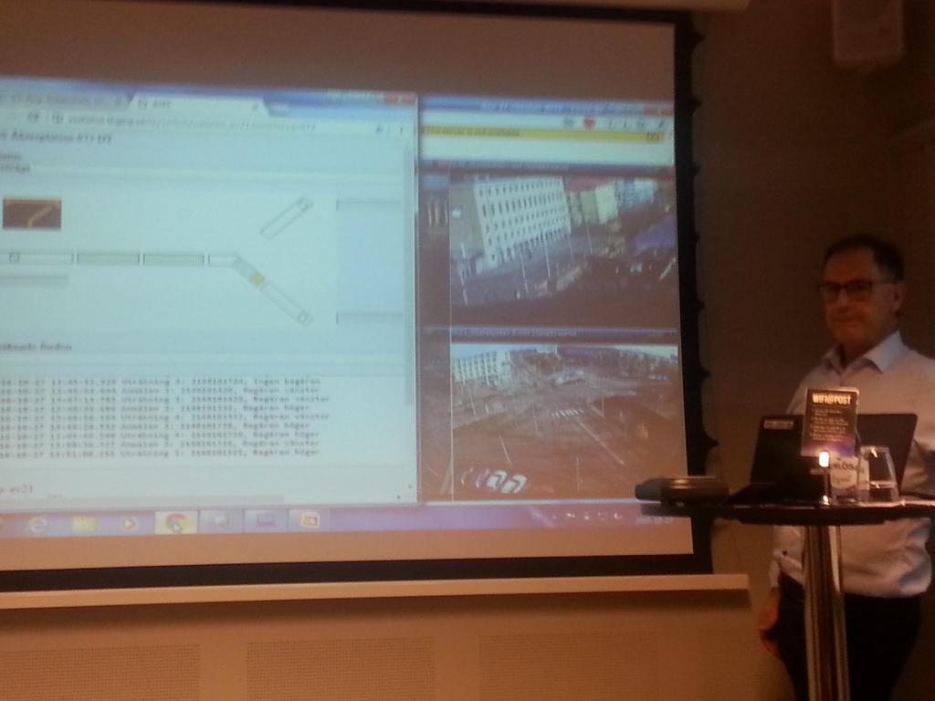 OPTICITIES's tweet photo. Live demo of the #Gothenburg SoftPrio Rfid-based tram switch system #OPTICITIES https://t.co/TvtDBx0iKq