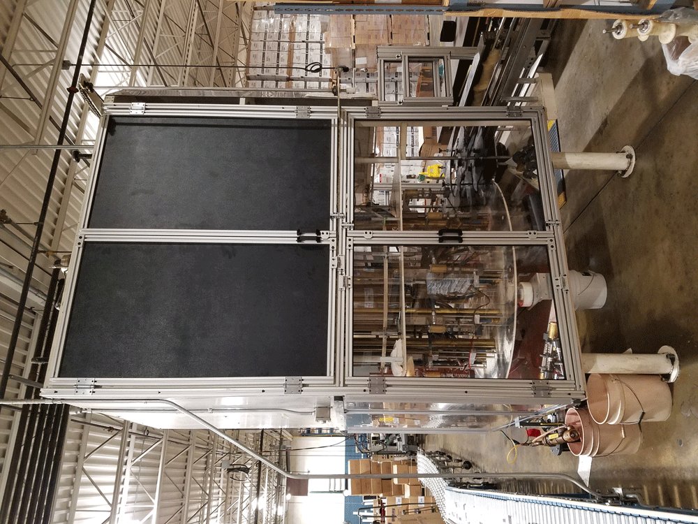 SafeAutomation's tweet photo. #MachineEnclosure with double doors and interlocks were successfully designed and installed by #PowerSafeAutomation. https://t.co/Is3AjZk9Ca