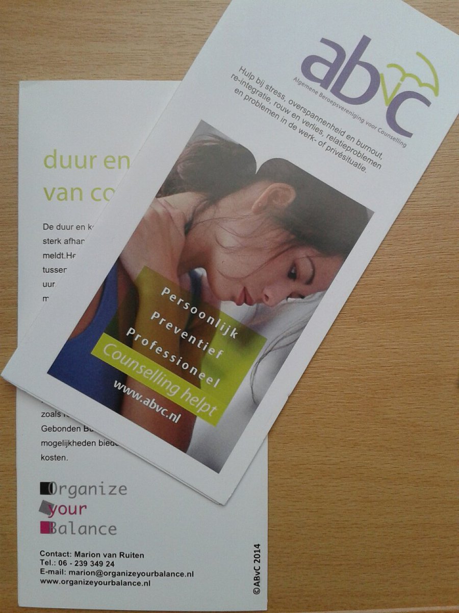 Stress, problemen op je werk, slaapproblemen en concentratieverlies, dan kan couselling iets voor jou zijn. organizeyourbalance.com