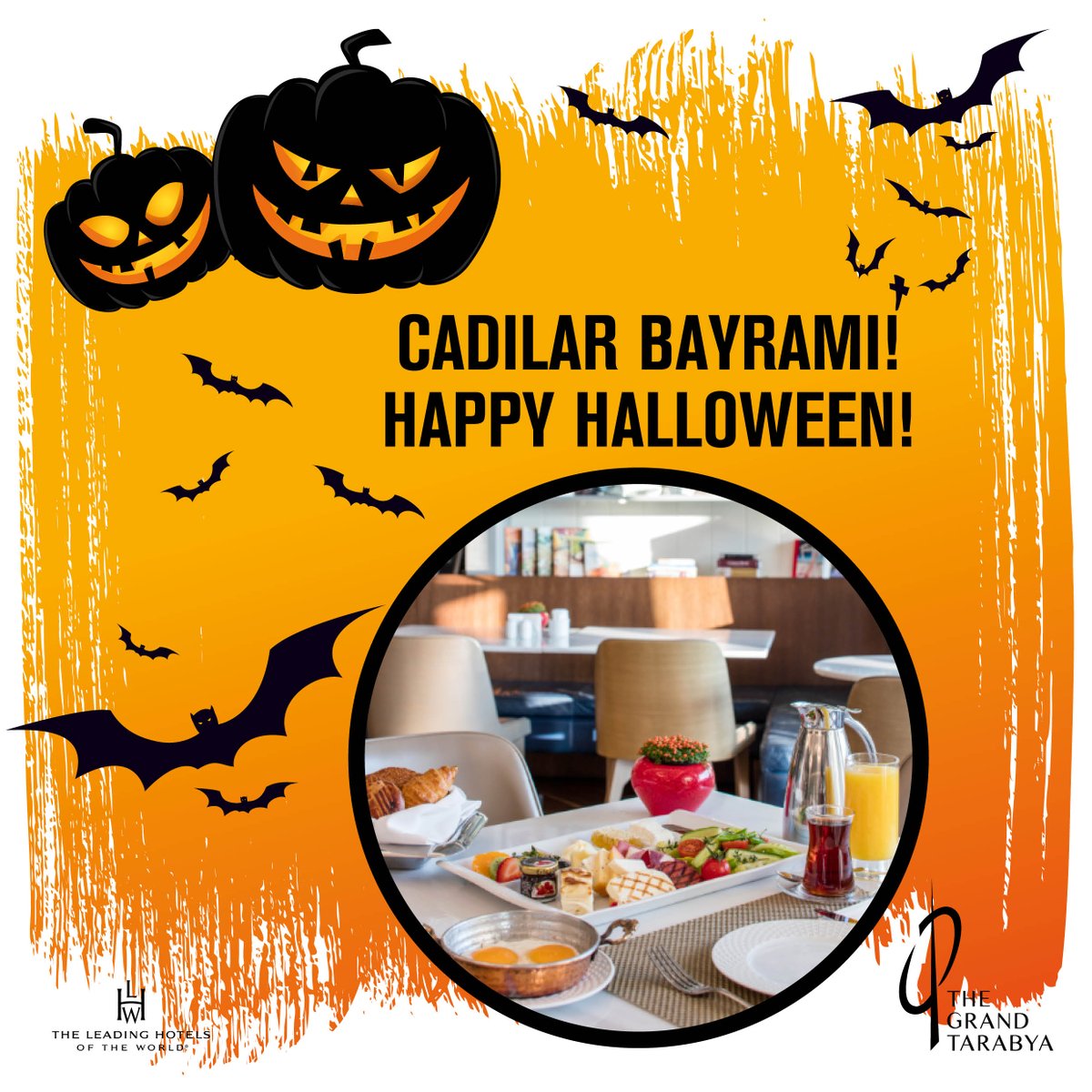 Cadılar Bayramı için pazar günü The Grand Tarabya’nın minikleriyle Read Cafe&amp;Bakery’de kostum partisi için buluşuyoruz. Sizi de bekleriz :)