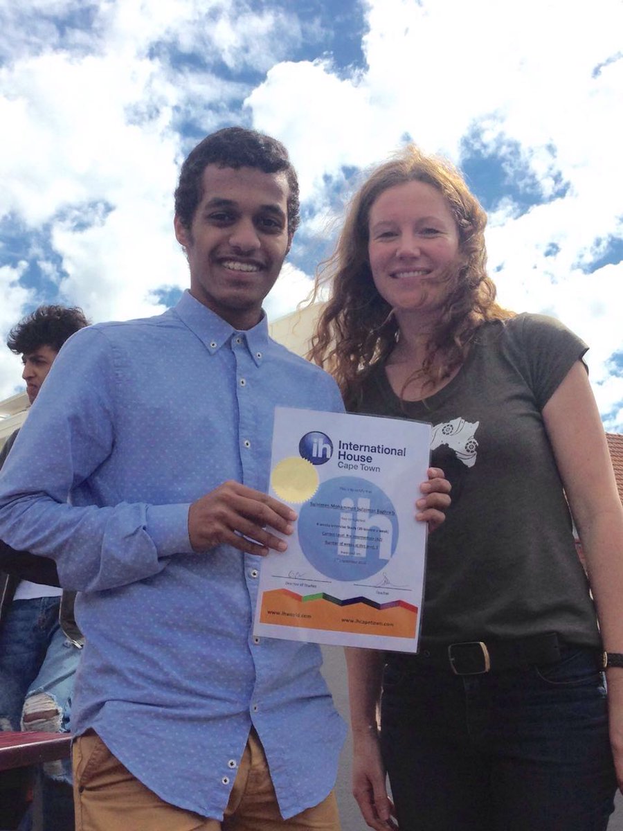 ihcapetown's tweet photo. #Ihcapetown sees hundreds of students graduate with a certificate in English language each month. Happy students are our priority. #SAstudy https://t.co/896zWshl2O