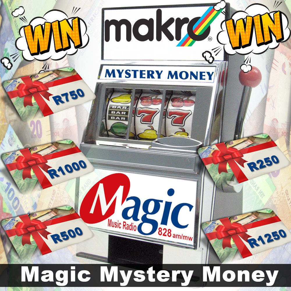 magic828.co.za/magic-mystery-… Tune in to win some #MagicMysteryMoney with <a href="/Magic828am/">Magic 828</a> and <a href="/Makro_SA/">Makro South Africa</a> ONLY-2-DAYS