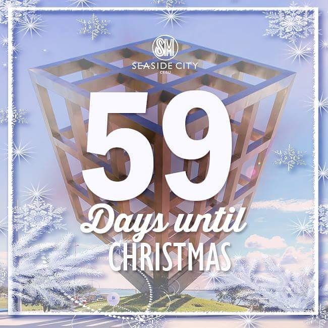 SMSeasideCebu's tweet image. Let the countdown begin 🎁🎄

#59DaysToGo as we celebrate the most wonderful time of the year! 

#MerrySMChristmas2016 #SMSeasideCityCebu