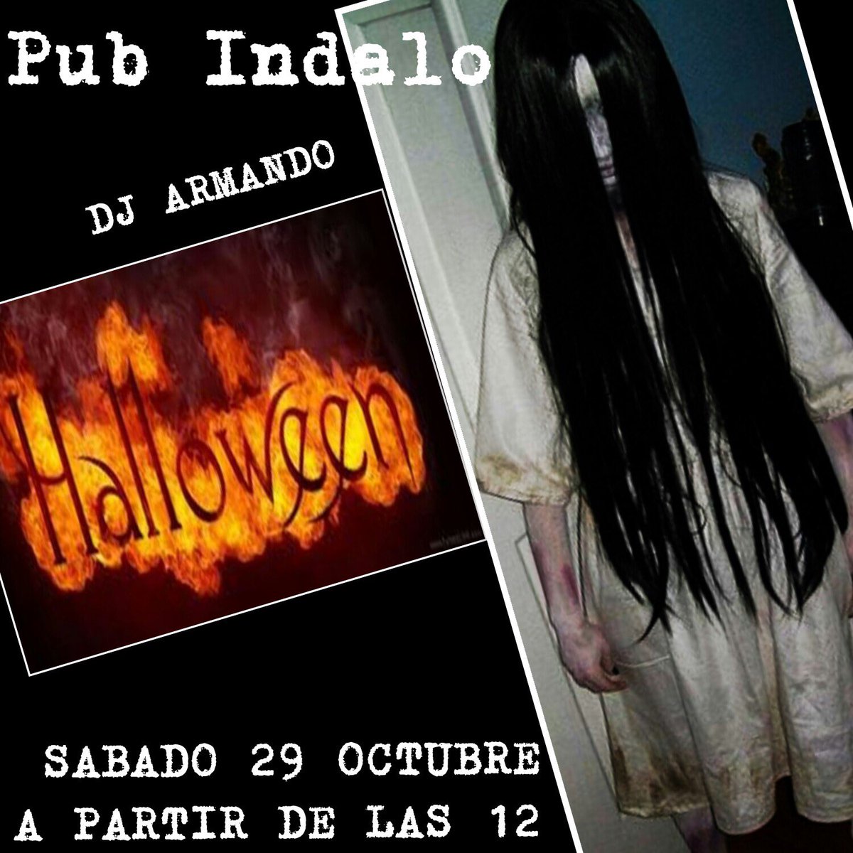 Ven este sábado con tu disfraz más aterrador!! 👹🕸🎃