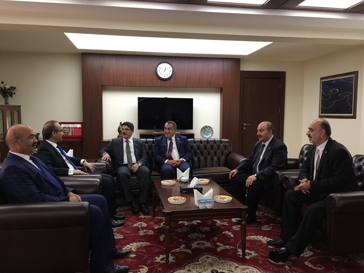 Ak Parti Genel Başkan Yardımıcımız Sn.Yasin Aktay ve Milletvekilimiz Sn.Mehmet Emin Şimşek ile birlikte Valiliği Ziyarette bulunduk.