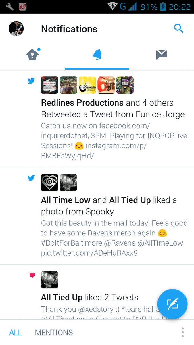 Hustler_Ysel's tweet photo. Sheet! I thought All Time Low liked my tweet :( haha Just that! So, impossible @AllTimeLow  :'( Love you boys! https://t.co/4433UZ2KGh