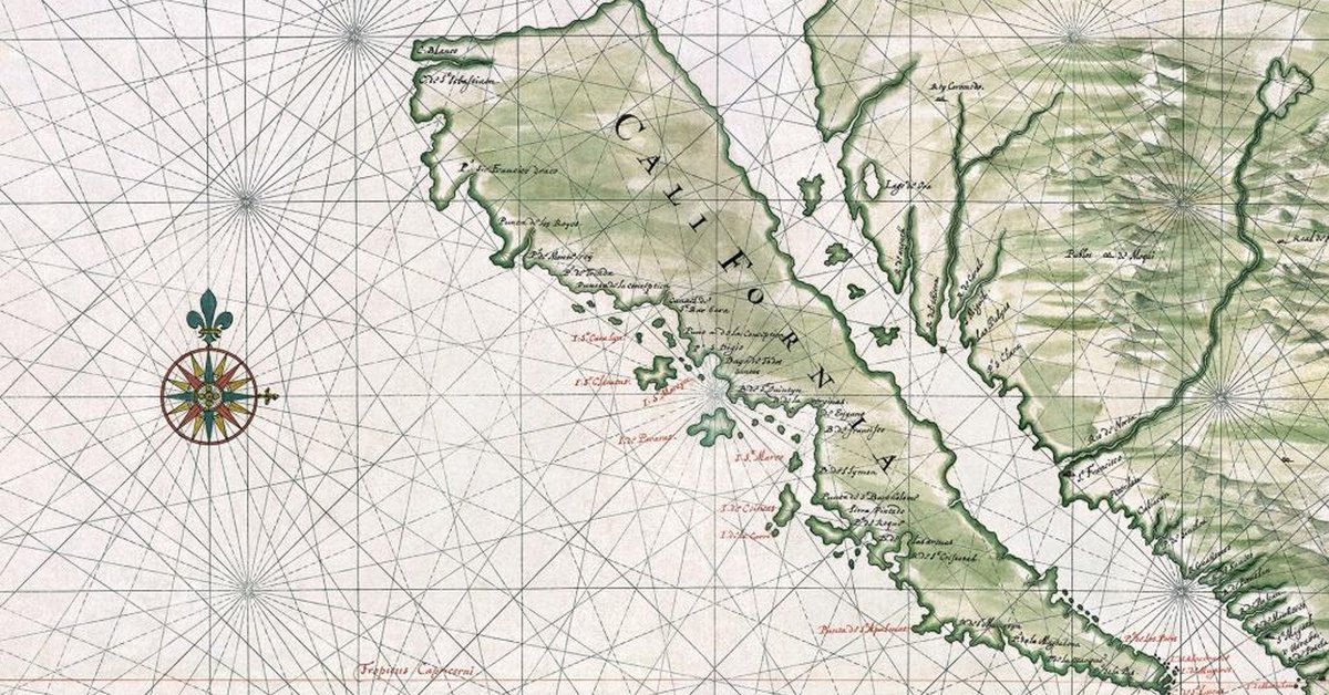TheEconomist's tweet photo. Before the world was fully explored, map-makers had to make educated guesses. They also just made things up https://t.co/KSKavSm60k https://t.co/0ltAIngDvm